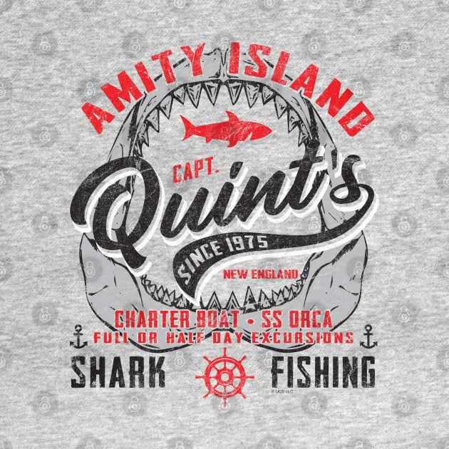 Quint's Shark Fishing Tours Lts by Alema Art